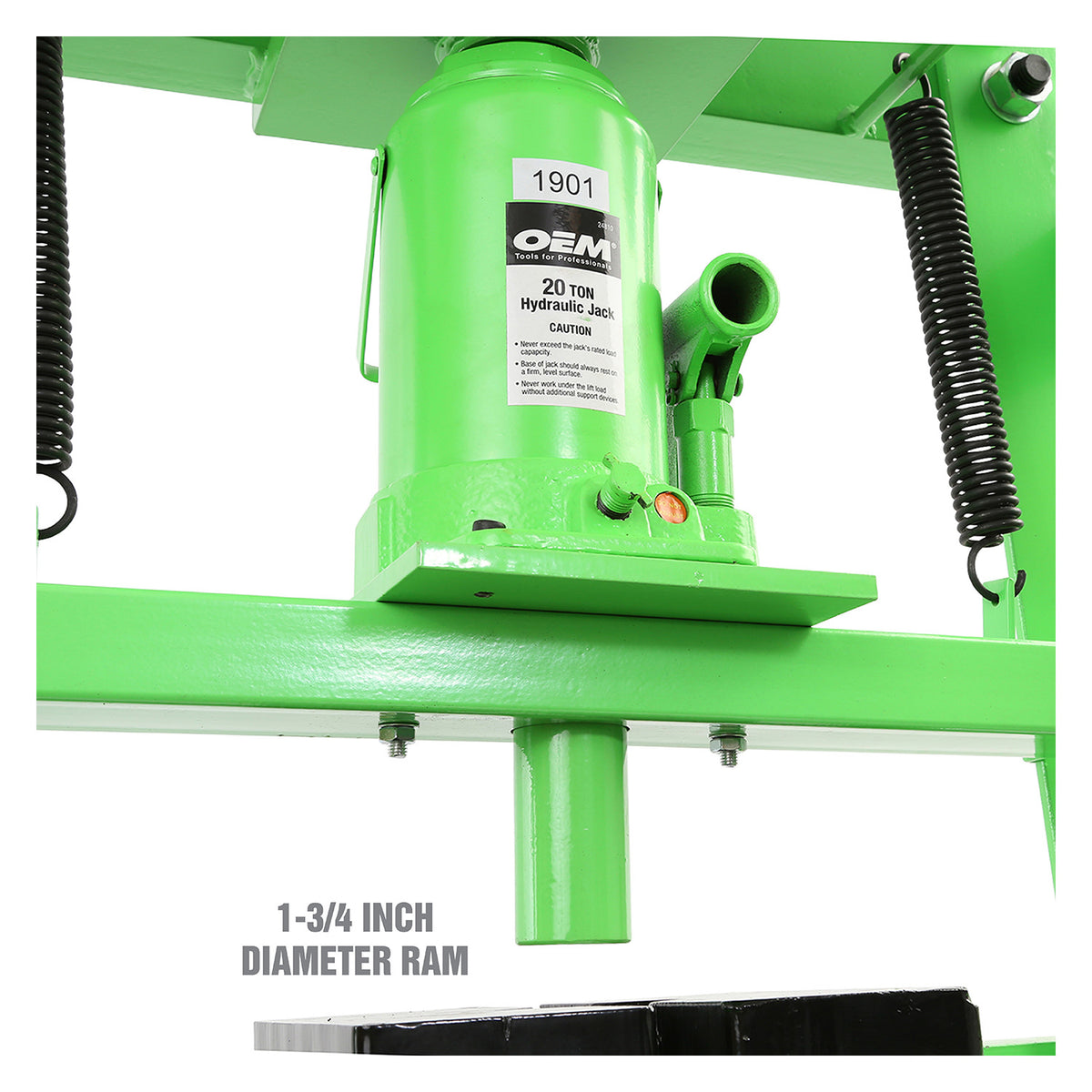 OEMTOOLS 24810 20 Ton Bottle Jack Shop Press Additional Image 3