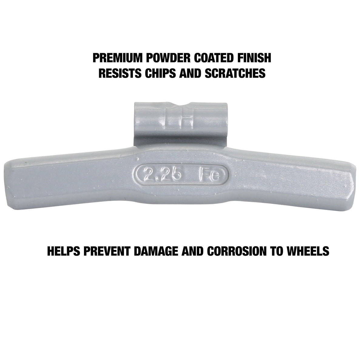 OEMTOOLS 23303 2.25 Oz. LH Style Steel Wheel Weight - 1 Box of 25 Additional Image 3