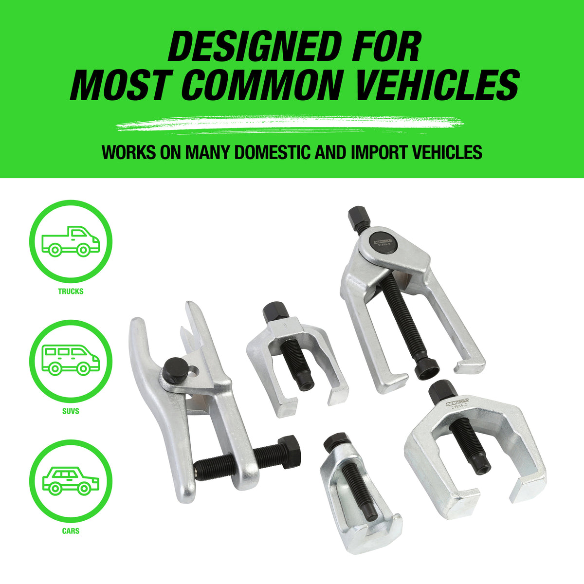 OEMTOOLS 27554 Front End Service Kit - 5 Piece Additional Image 3