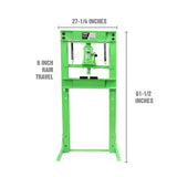 OEMTOOLS 24810 20 Ton Bottle Jack Shop Press Additional Image 1