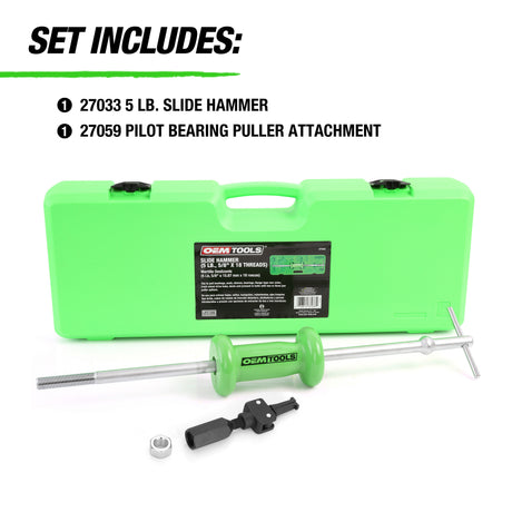 OEMTOOLS 27085 Slide Hammer Bearing Puller Set Additional Image 2