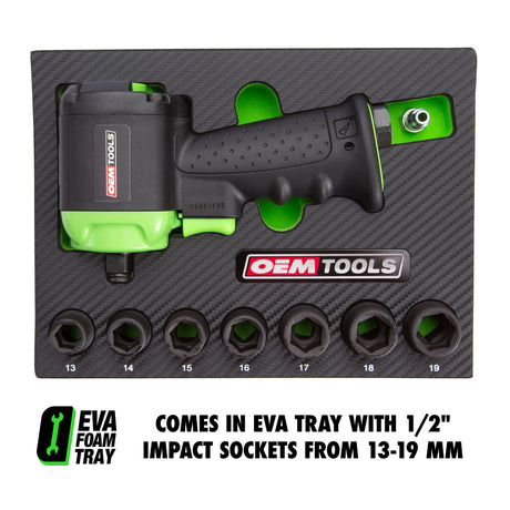 OEMTOOLS 24418 1/2in. Compact Air Impact Wrench Additional Image 6