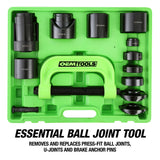 OEMTOOLS 28104 21 Piece Master Ball Joint Press Kit Additional Image 2