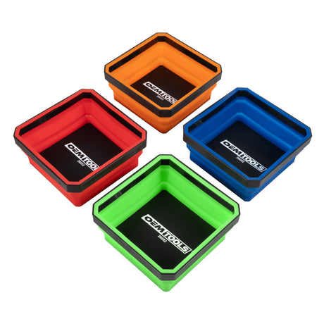 OEMTOOLS 26052 Magnetic Foldable Trays - 4 Pack Main Image