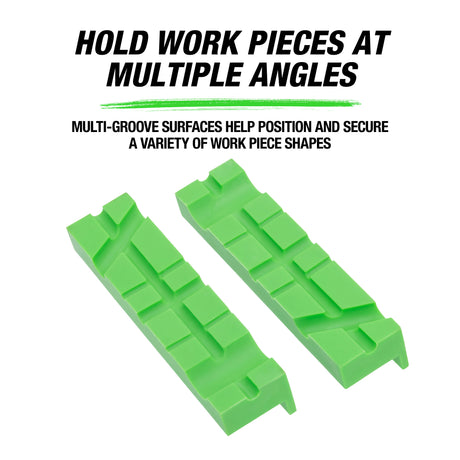 OEMTOOLS 24334 5in. Magnetic Multi-Groove Nylon Jaw Pad - Set of 2 Additional Image 2