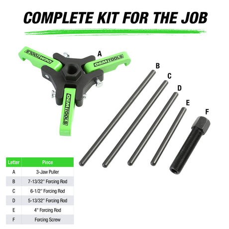 OEMTOOLS 29090 Harmonic Balancer Puller Kit Additional Image 4