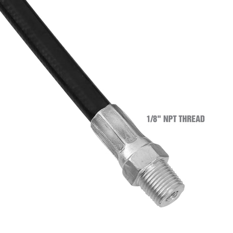 OEMTOOLS 25709 Hand Operated Grease Gun Hose 18in. Additional Image 3
