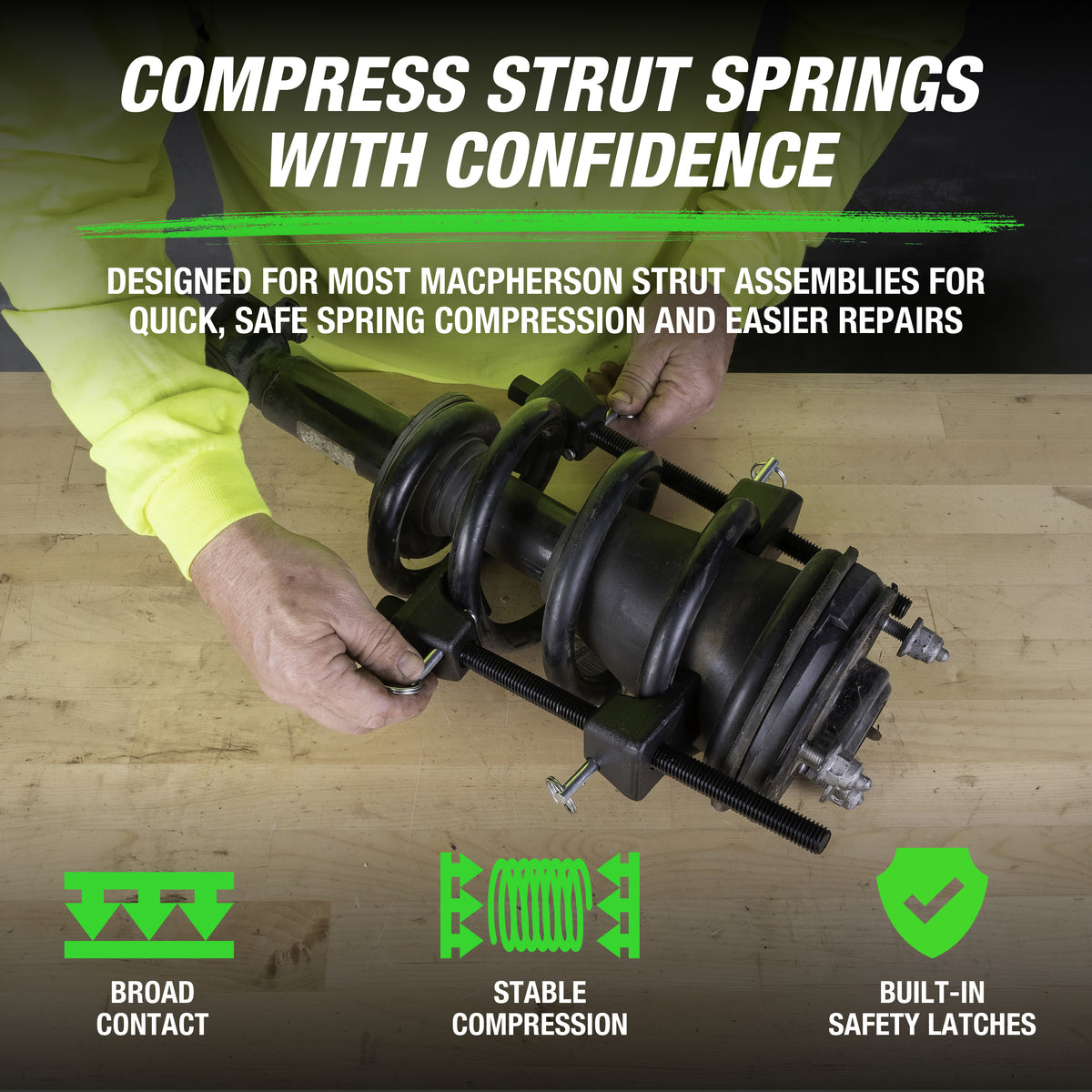 OEMTOOLS 37036 Strut Spring Compressor Additional Image 1