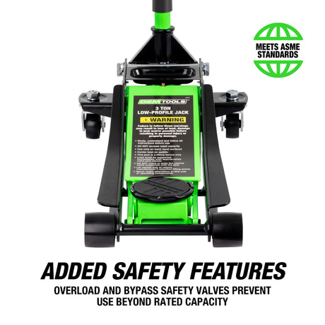 OEMTOOLS 29005 3 Ton Low Profile Jack Additional Image 8