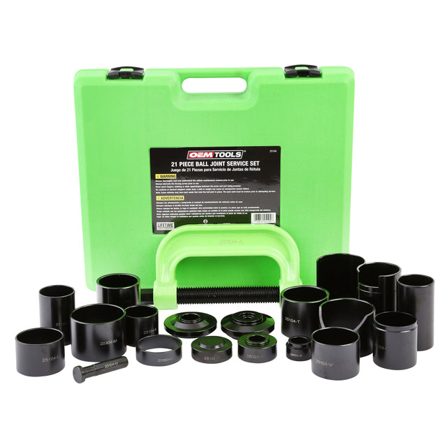 OEMTOOLS 28104 21 Piece Master Ball Joint Press Kit Main Image