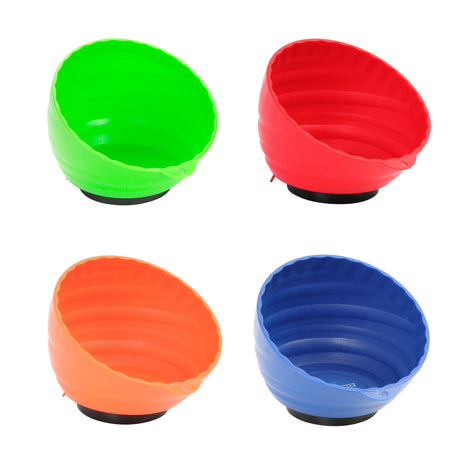 OEMTOOLS 68939  Multicolor Magnetic Nut Cup Assortment, 4 Pack Main Image