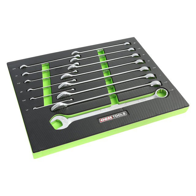 OEMTOOLS 23993 14 Piece Combo Wrench Set (SAE) Main Image