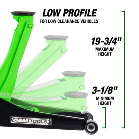 OEMTOOLS 29005 3 Ton Low Profile Jack Additional Image 3