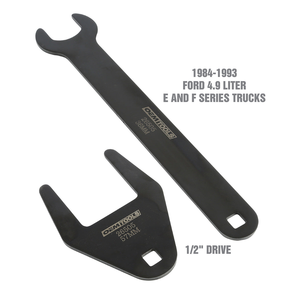 OEMTOOLS 26505 Fan Clutch Wrench Set Additional Image 4