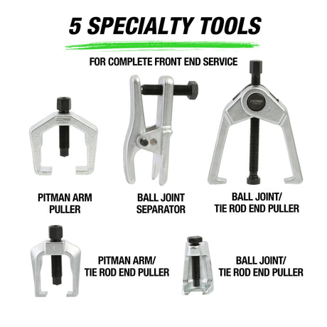 OEMTOOLS 27554 Front End Service Kit - 5 Piece Additional Image 1