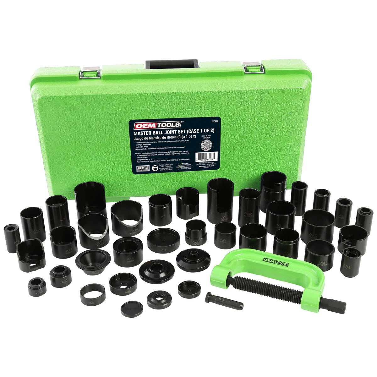 OEMTOOLS 37386 Master Ball Joint Service Kit (Case 1 of 2) Main Image