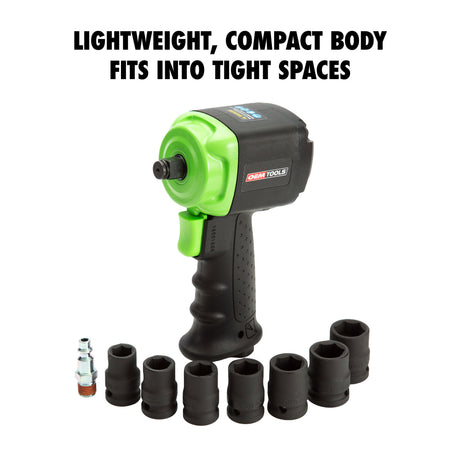 OEMTOOLS 24418 1/2in. Compact Air Impact Wrench Additional Image 5