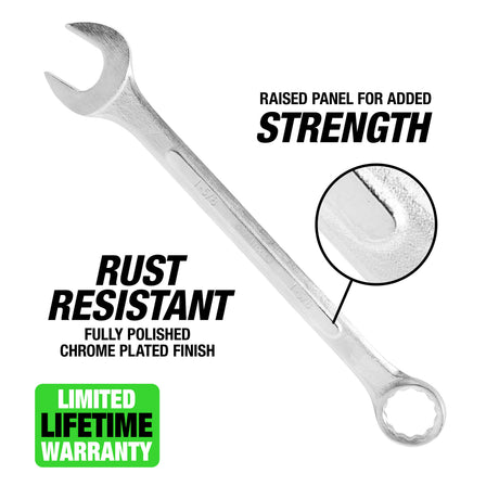 OEMTOOLS 22109 1-5/8 Inch Jumbo Combination Wrench Additional Image 1