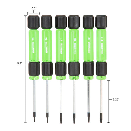 OEMTOOLS 22559 6-Pc Precision Star Screwdriver Set Additional Image 1