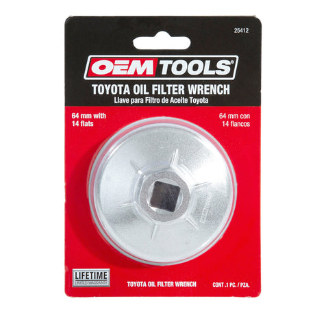 OEMTOOLS 25412 Toyota & Lexus Oil Filter Wrench - 64 mm Additional Image 6